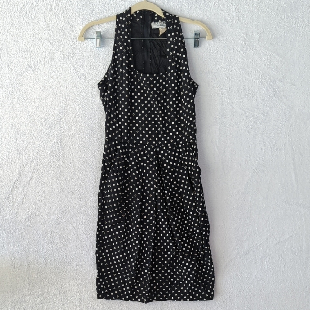 R.J.‎ Stevens Women's Vintage 80's Polka Dot Halter Dress Size 4